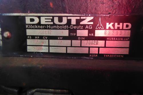 DEUTZ F5L912 Engine Assembly