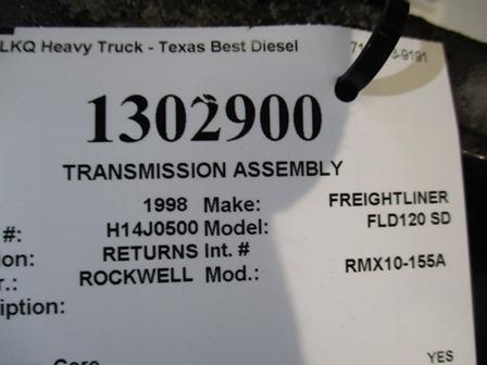 ROCKWELL RMX10-155A Transmission Assembly