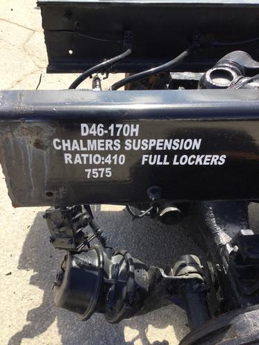 ROCKWELL D46-170 CUTOFF - TANDEM AXLE