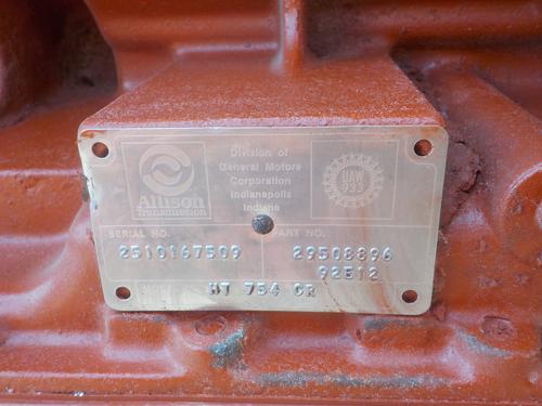ALLISON HT754CR Transmission Assembly