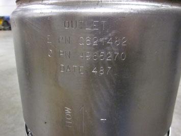   DPF ASSEMBLY (DIESEL PARTICULATE FILTER)