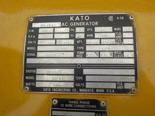 CAT D336 GENERATOR