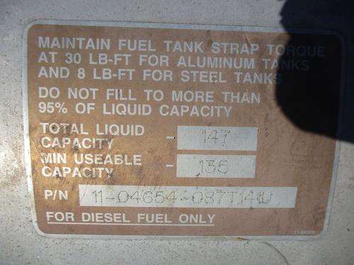 PETERBILT  Fuel Tank