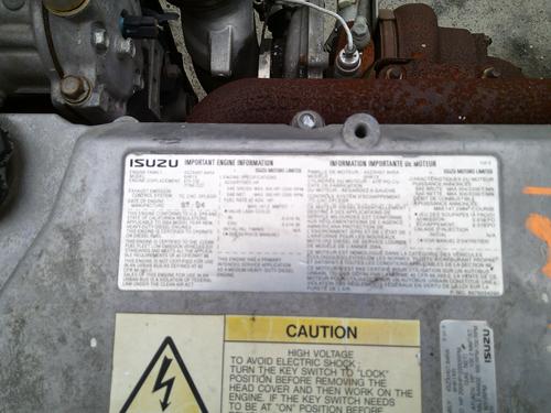 ISUZU 6HKIXN Engine Assembly