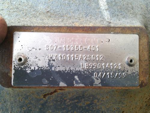 ROCKWELL RMX101-15A Transmission Assembly