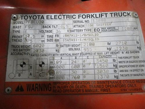 TOYOTA  Fork Lift