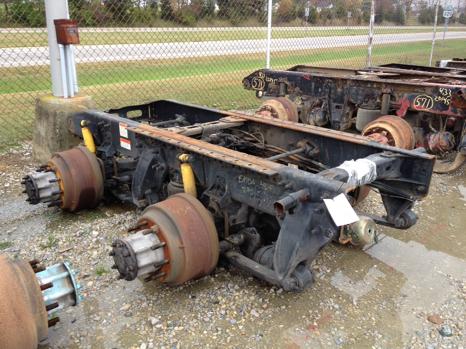 FREIGHTLINER AIR DS404 CUTOFF - SINGLE AXLE