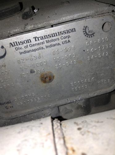 ALLISON 3000HS Transmission Assembly