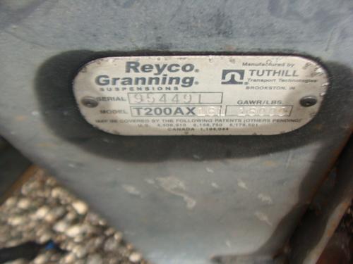 REYCO GRANNING T200AX 16 AXLE, TAG
