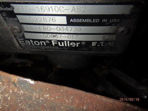 FULLER RTO16910CAS2 Transmission Assembly