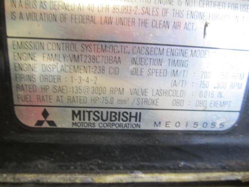 MITSUBISHI FUSO 4D34 Engine Assembly