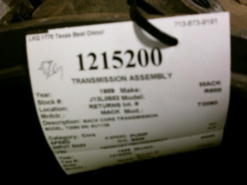 MACK T2090 Transmission Assembly