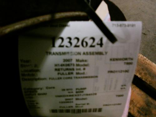 FULLER RTO16710BAS2 Transmission Assembly