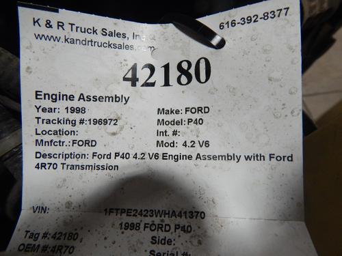 FORD 4.2 V6  Engine Assembly