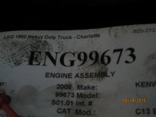 CAT C13 EPA 07 Engine Assembly