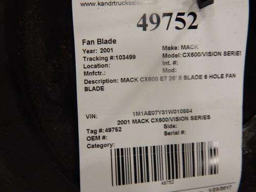 MACK CX600/VISION SERIES Fan Blade