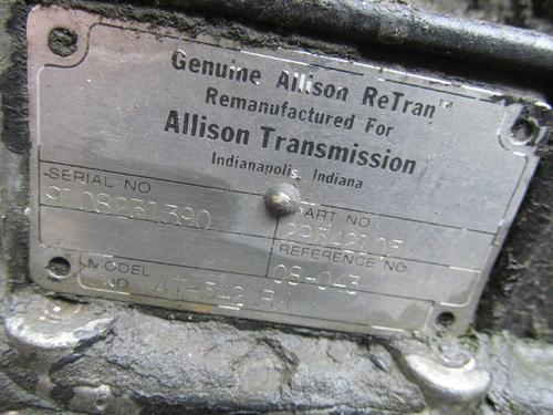 ALLISON AT542NRM Transmission Assembly