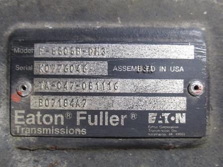 FULLER F5505B-DM3 Transmission Assembly