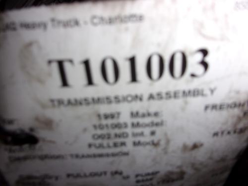 FULLER RTX13710C Transmission Assembly