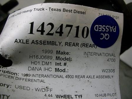 DANA-IHC W230S Axle Assembly, Rear (Rear)