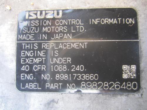 ISUZU 4HK1TC (5.2L) Engine Assembly