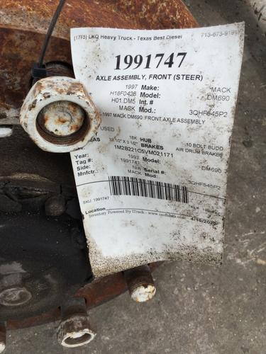 MACK DM690 AXLE ASSEMBLY, FRONT (STEER)