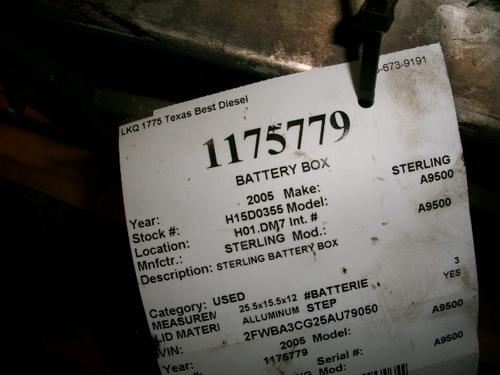 STERLING A9500 Battery Box