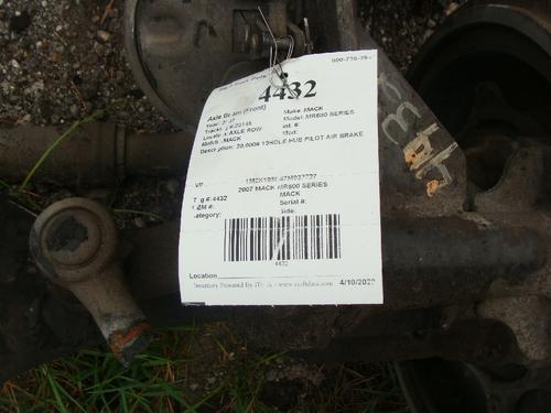 MACK MR600 SERIES AXLE ASSEMBLY, FRONT (STEER)